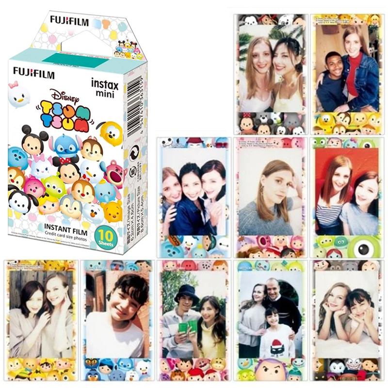 Пленка Fujifilm Instax Mini Dis Tsum Instant 10 для 7s 8 + 9 25 50s 70 90 300 Share SP 1 2 3 & Sofort|instax mini|fujifilm instax