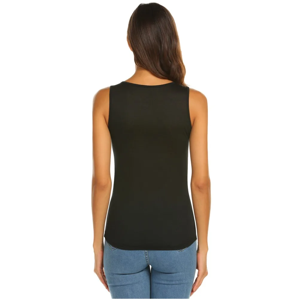 Meaneor New Print T Shirt for Women DIY Your like Photo or Logo Shirts Solid O-Neck Sleeveless Casual Top Summer Slim T-Shirt | Женская