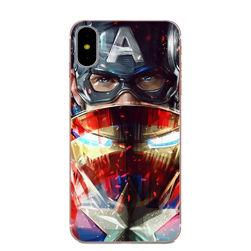 Мягкий ТПУ новый стиль уникальный для Apple iPhone 4 4S 5 5C 5S SE 6 6S 7 8 Plus X XS Max XR Капитан