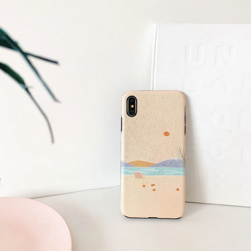 Литературный пейзаж чехол для iphone X XR XS Max выбивает мультфильм 8 7 6 6s плюс |