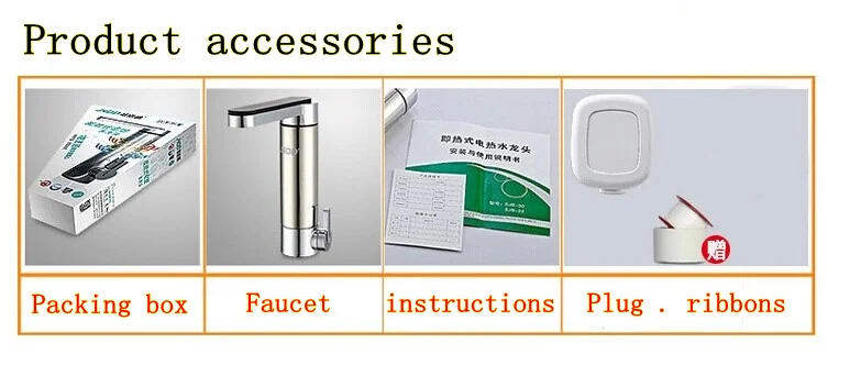 Фото 3000W Stainless Steel Instant Hot Water Tap Electric Faucet Kitchen Heating Heater Leakage Protection Обустройство дома 3000W Stainless Steel Instant Hot Water Tap Electric Faucet Kitchen Heating Heater Leakage Protection Обустройство дома