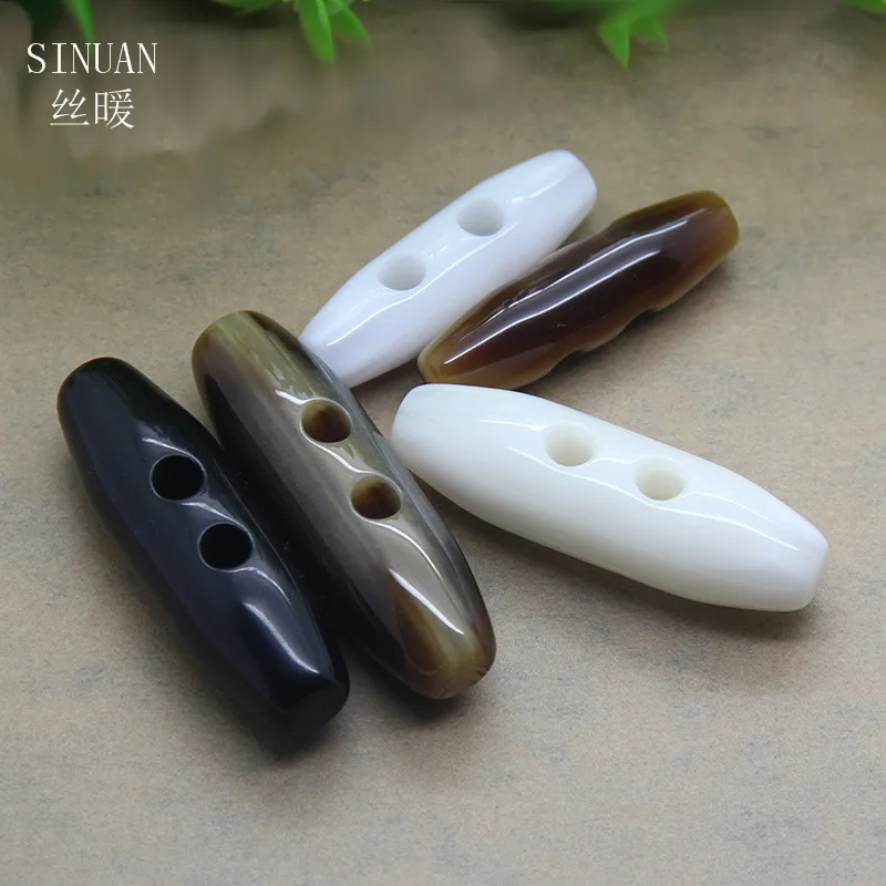 

SINUAN Large Buttons Plastic Button 2-Hole Handmade Buttons Dry Clearing 50Mm 50Pieces Buttons For Clothing Crafts Accessories