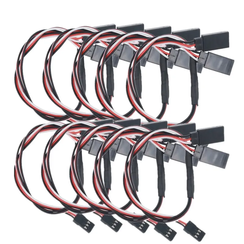 10 шт. 150/300 мм RC Servo Y удлинитель провод кабель шнур для JR Futaba 20% Off | Игрушки и хобби