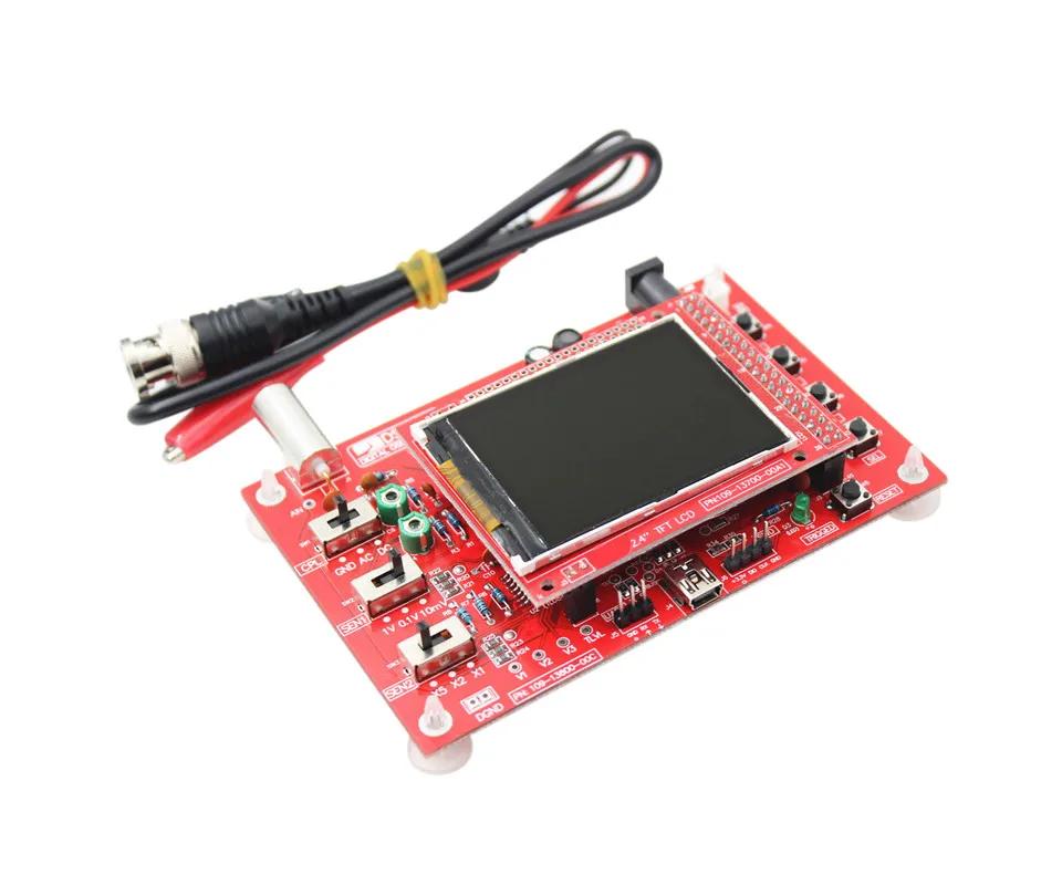 YIMAKER DSO138 2," цифровой осциллограф tft комплект diy части ручной для DIY Kit