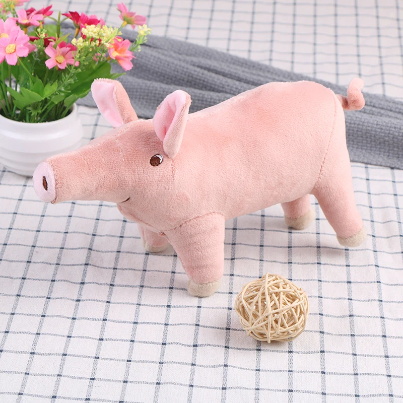 

1pc 25cm Cute Cartoon Pig Plush Toy Stuffed Soft Down cotton Animal Pig Doll for Children's Gift Kids Toy Kawaii Gift for Gift