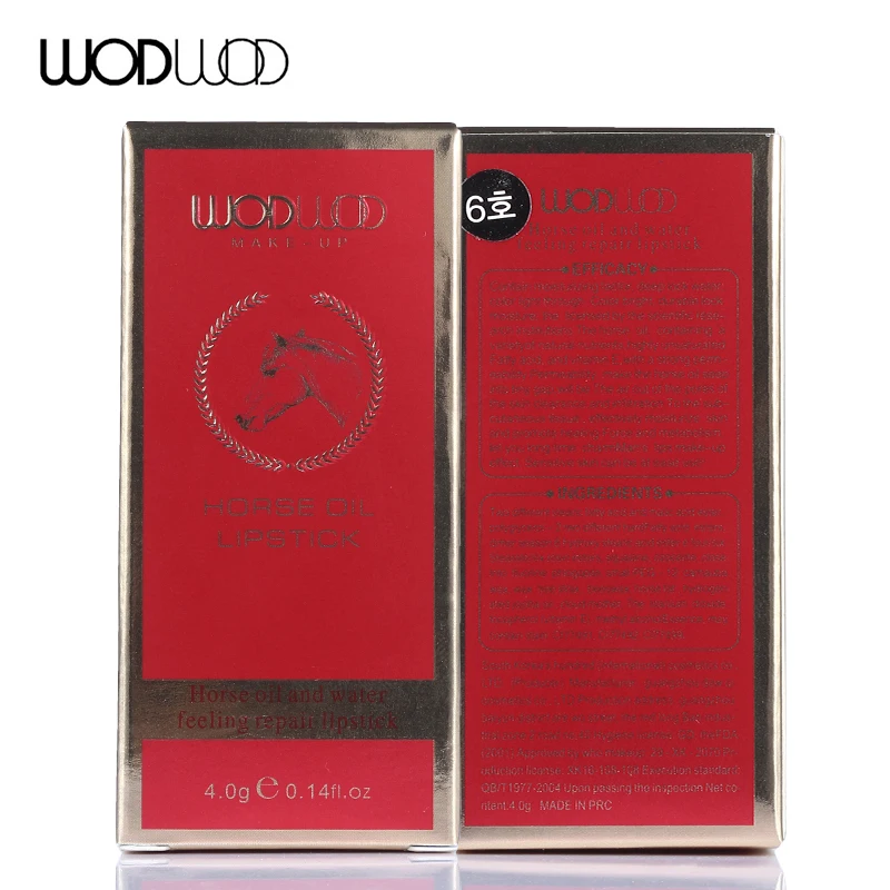 Бархатные помады WODWOD фирменные матовые для макияжа стойкая помада губ с красными