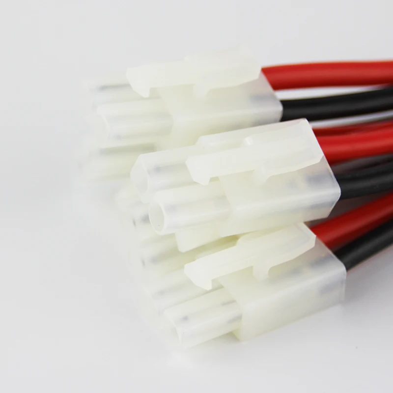 OliYin 5 пар 10 см 14awg (400/0.08 OD: 3 5) Tamiya штекер и головка разъем адаптер для