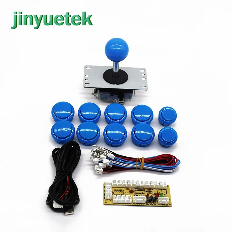 DIY аркадные части пряди Набор для 1 игрока USB энкодер ПК 8 способ zippy джойстик