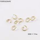 100 шт. ювелирные аксессуары сделай сам азиатские золотые цвета подходящее кольцо одиночное кольцо Открытое кольцо серьги материалы ручной работы