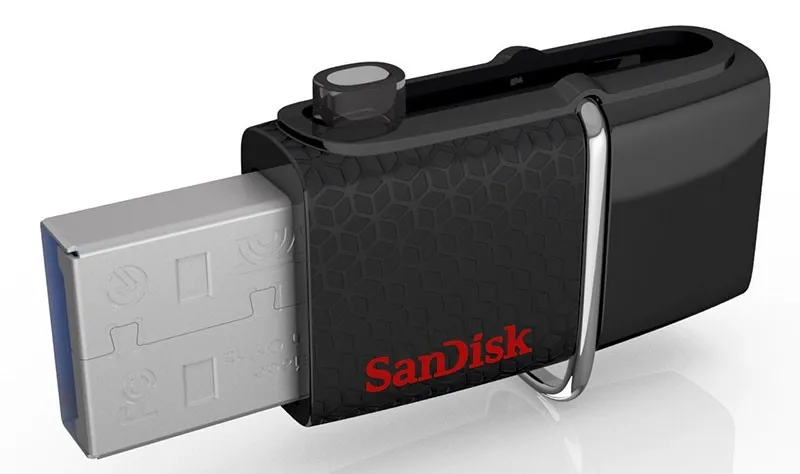 Двойной Флеш накопитель SanDisk OTG USB флэш 32 Гб ультра двойным интерфейсом 16 130 м/с 3 0