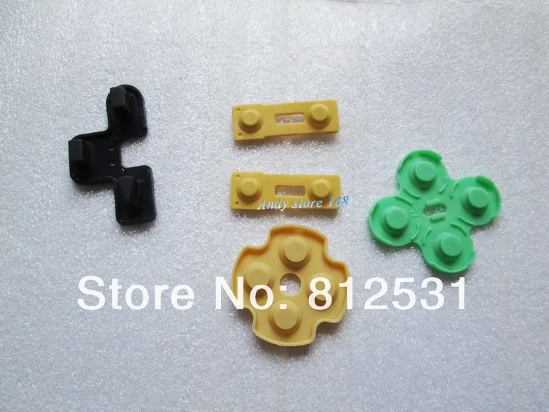 Новая проводящая силиконовая резина для PS2 контроллера Dualshock PlayStation 2|rubber