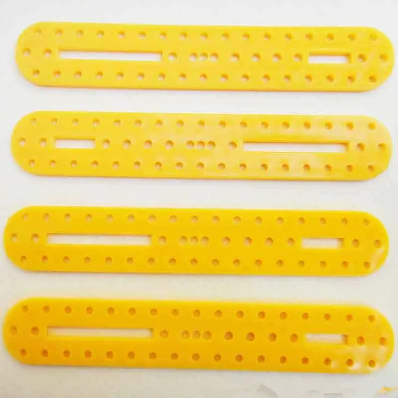 

4pcs J556b Yellow Color Multi-holes Plastic Connect Rod Model Making Parts Students Hand Work Sale at a Loss Brazil Ukraine