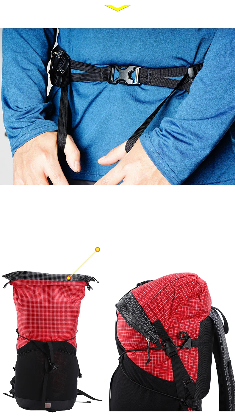 3F UL GEAR 35L рюкзак X-PAC/СВМПЭ материал легкий прочный путешествия Кемпинг Сверхлегкий походный