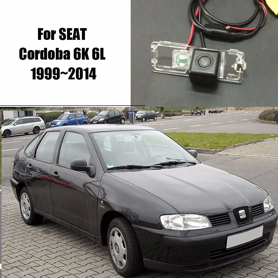 Thehotcakes заднего вида Камера для SEAT Cordoba 6 К 6l 1999~ Резервное копирование Парковка Камера/HD CCD RCA ntst PAL/Номерные знаки для мотоциклов лампа