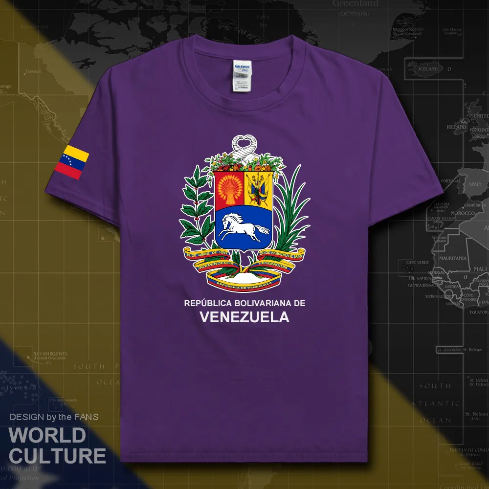 Venezuela venuelan мужские футболки мода 2018 трикотажные изделия национальная команда