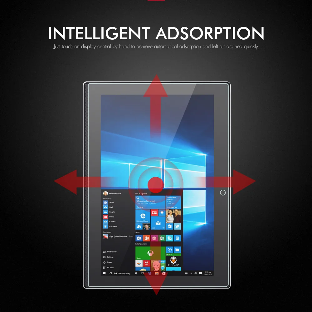 Закаленное стекло для lenovo Miix 320 Miix320 Miix 320-10ICR 10,1 дюймов 9H ультра тонкая защитная пленка для планшета