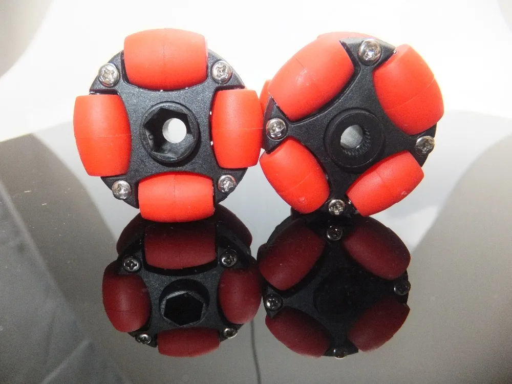 1 5 дюймовое (38 мм) пластиковое всенаправленное колесо для игрушечного автомобиля