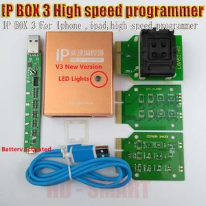 IP box v3 IP BOX 3 высокоскоростной программатор для телефона pad, жесткий диск programmers4s 5 5c 6 6plus, инструменты для обновления памяти 16 Гб to128gb