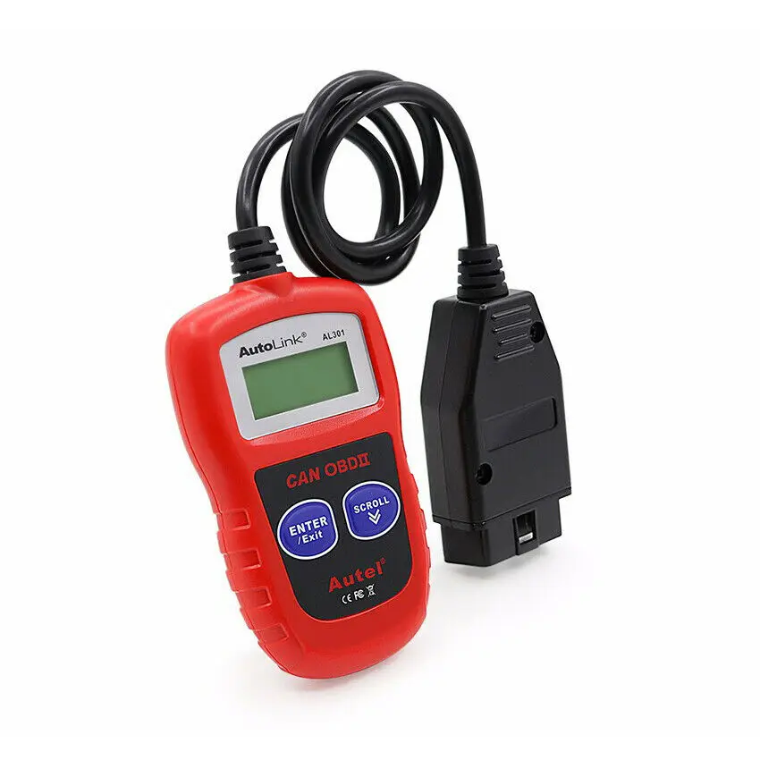 Сканер Autel Autolink AL301 Obd2 диагностический инструмент автомобильный прибор чем elm327