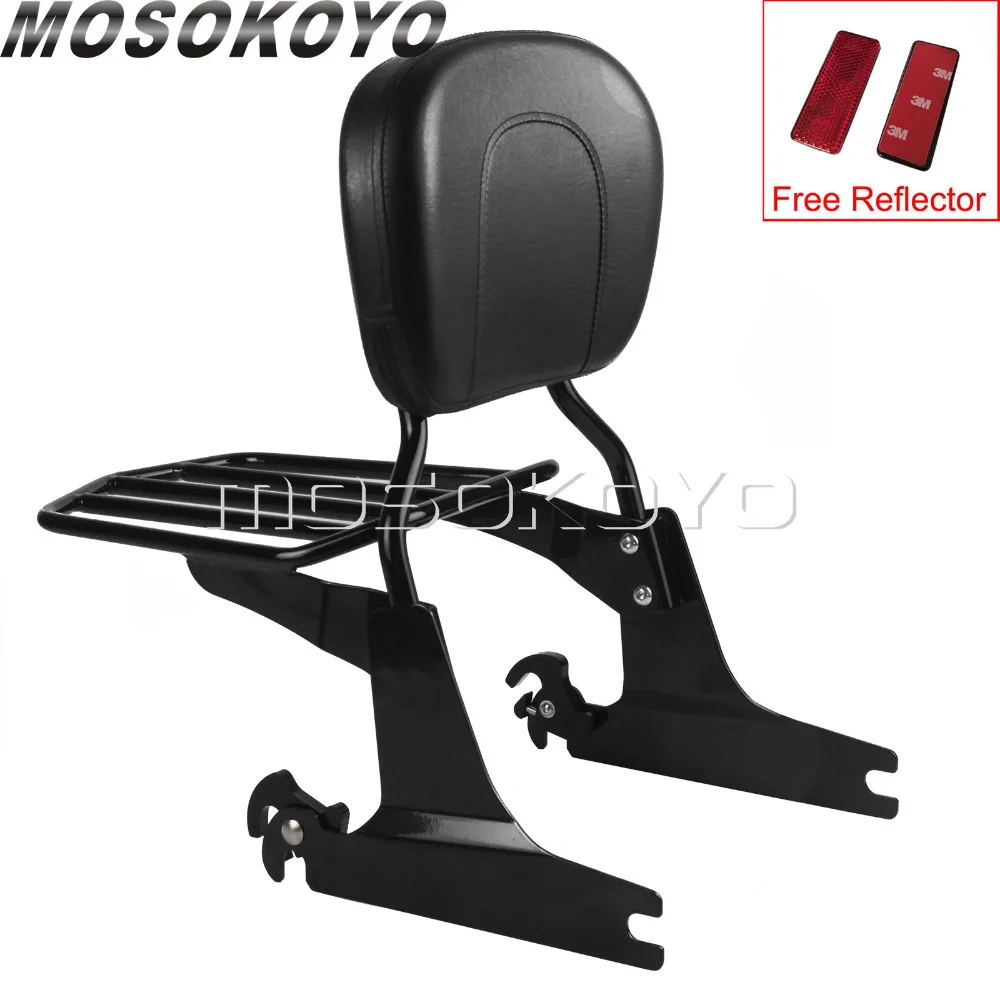 Съемная багажная стойка для Harley Softail Fatboy Springer FLST FXST FLSTF FLSTS 05 06 07 17|Накладки и