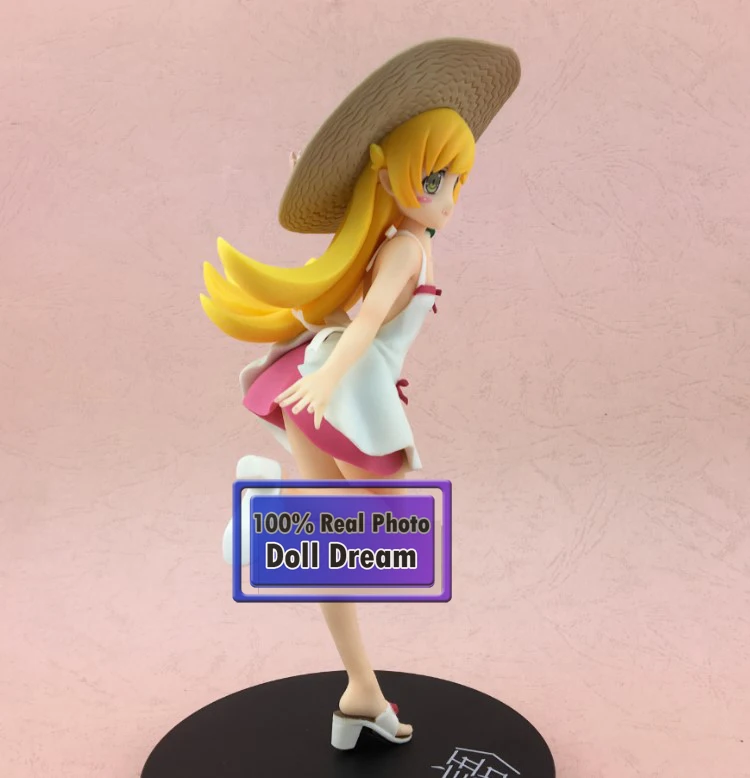 Фигурка аниме Nisemonogatari Oshino Shinobu 18 см японская фигурка Коллекционная модель