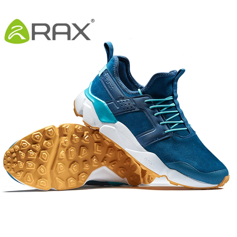 RAX 2019 мужские треккинговые ботинки для мужчин Зимние Замшевые дышащие спортивные