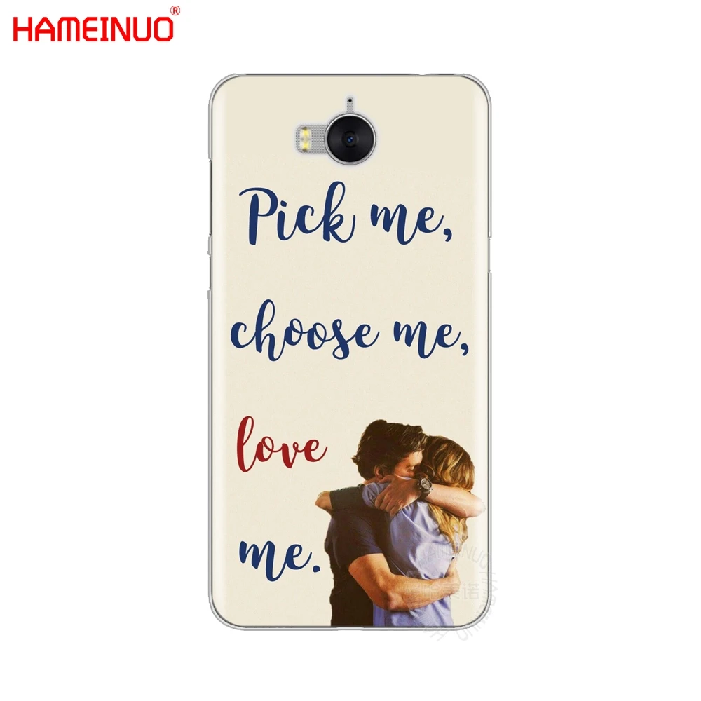 You're My Person Greys Anatomy cell phone Cover Case for huawei honor 3C 4X 4C 5C 5X 6 7 Y3 Y6 Y5 2 II Y560 Y7 2017 | Мобильные