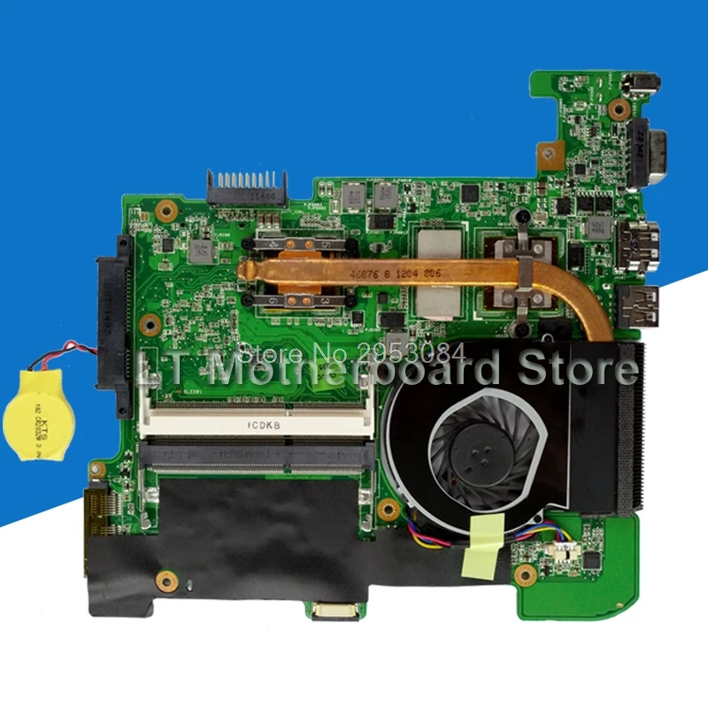 Оригинальная для For Asus VX6S REV2.0 системная материнская плата ноутбука
