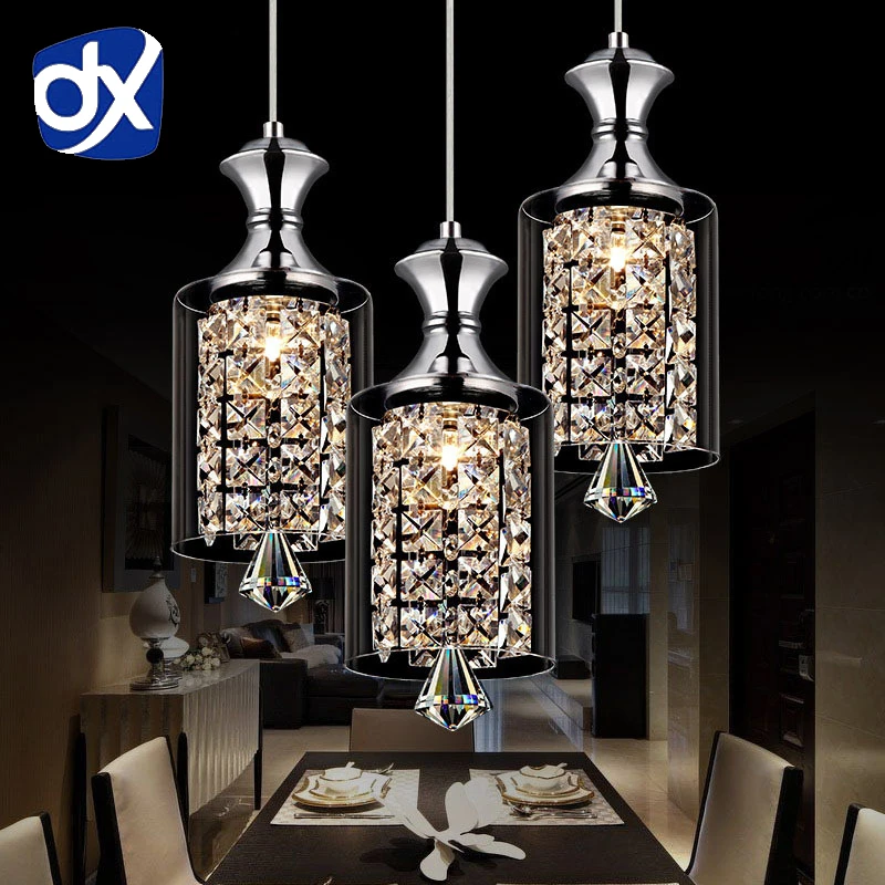 Современная подвесная люстра 15 Вт светодиодный хрустальный подвесной