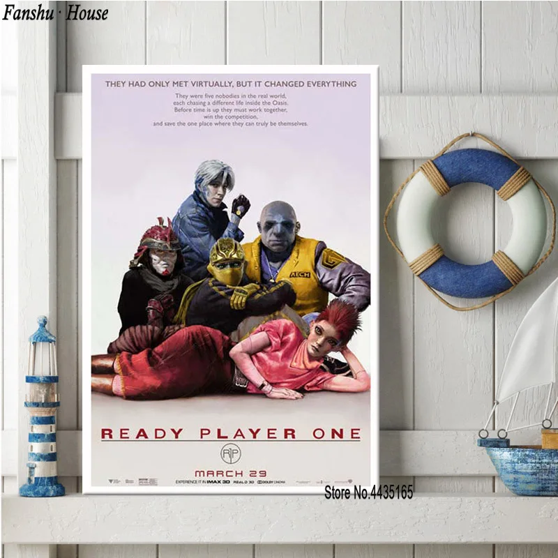 Постер Ready Player One 2018 кино плакаты и принты Картина на холсте Настенная картина для