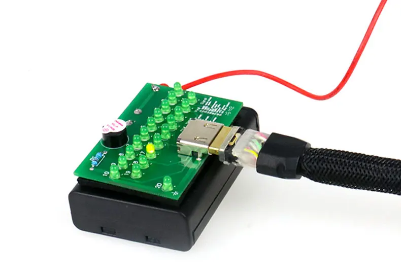 Тестер кабеля HDMI/Тестовая карта HDMI линейные измерения последовательности DIY