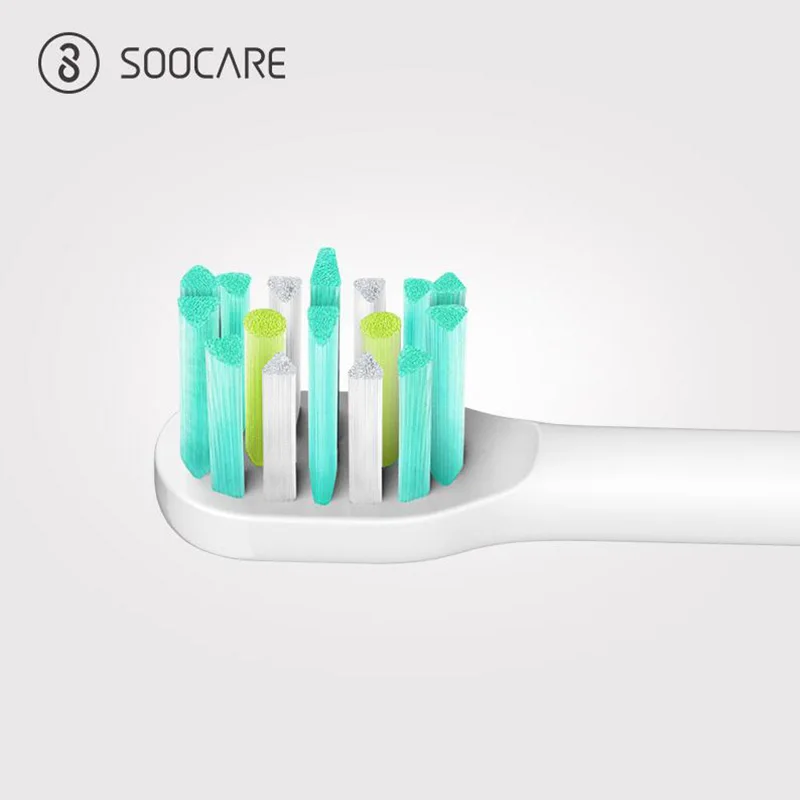 2 шт. сменные головки для электрической зубной щетки Soocare X3|head black|box boxbrush brush |