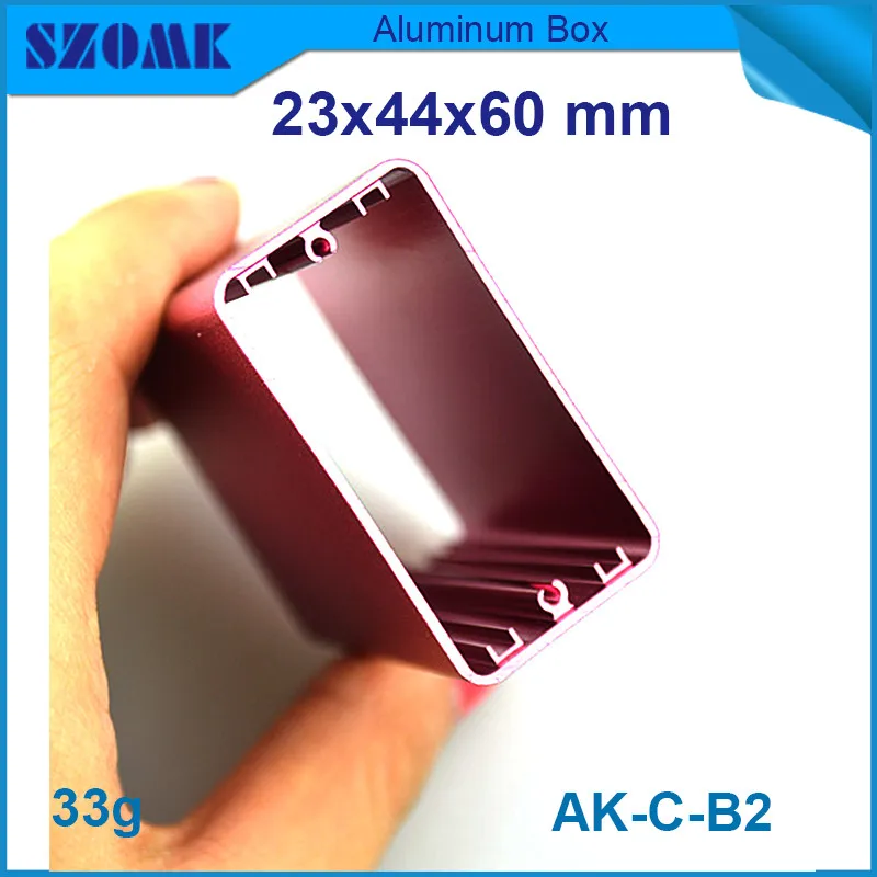 Маленькие Алюминиевые экструзионные профили (4 шт.) анодированный розовый блок