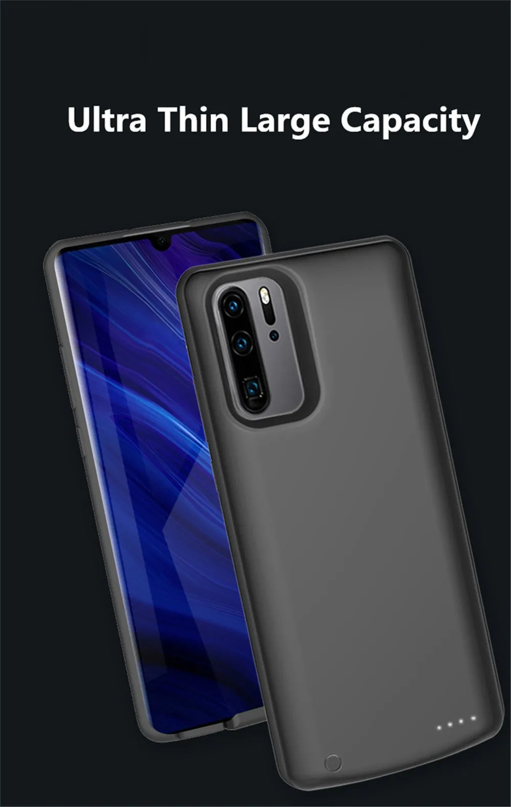 NTSPACE чехол для зарядного устройства s для huawei P30 Pro Чехол для аккумулятора запасной Внешний Аккумулятор Чехол для зарядки телефона s для huawei P30 чехол для питания