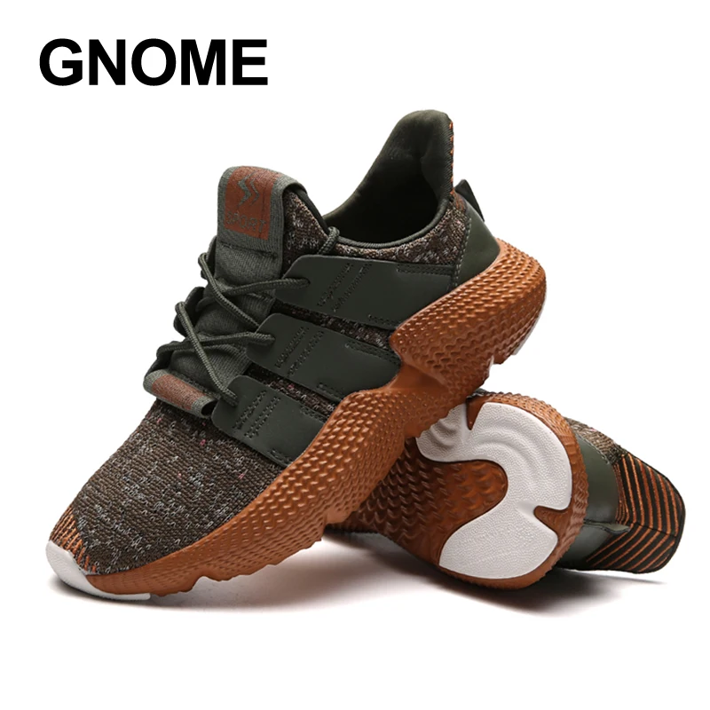 Кроссовки GNOME мужские на толстой подошве Вулканизированная подошва дышащие