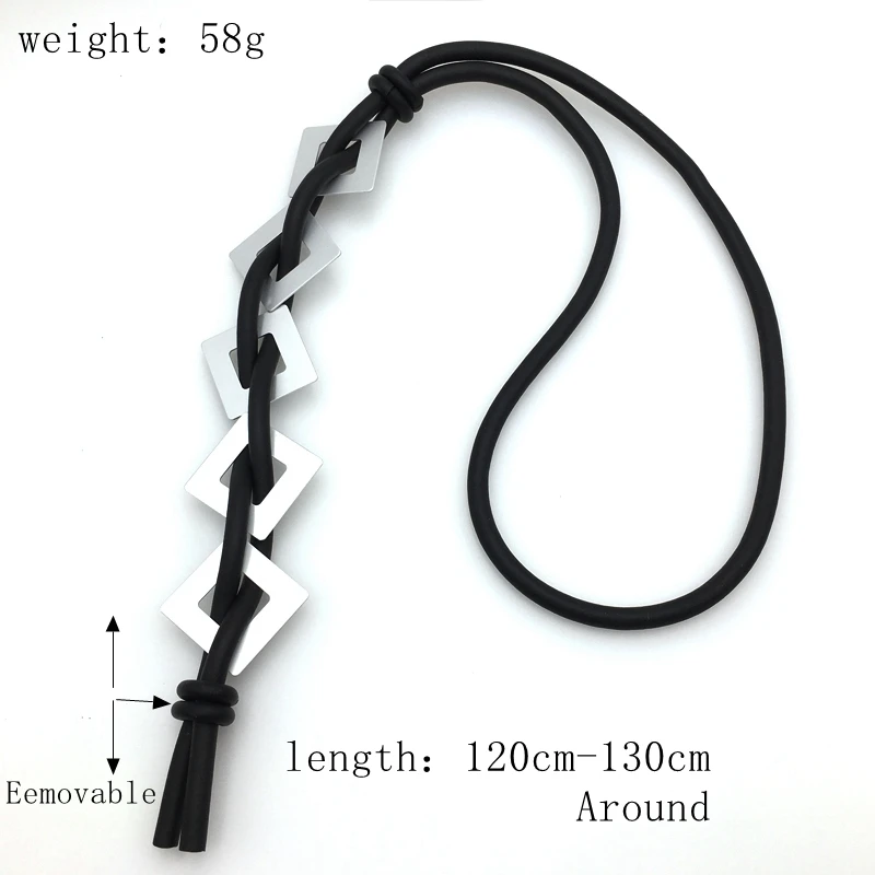 Empress DIY Jewelry Lady 5 Square Weave Claims That Making A Soft Mobile Aluminum Foam Necklace By Hand Is a Lucky Necklace. | Украшения и