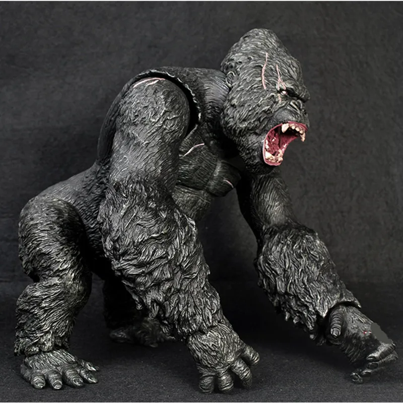 Kong: Череп остров фильм Ver Gorilla King Kong подвижные суставы ПВХ фигурка для детей подарочная игрушка X54