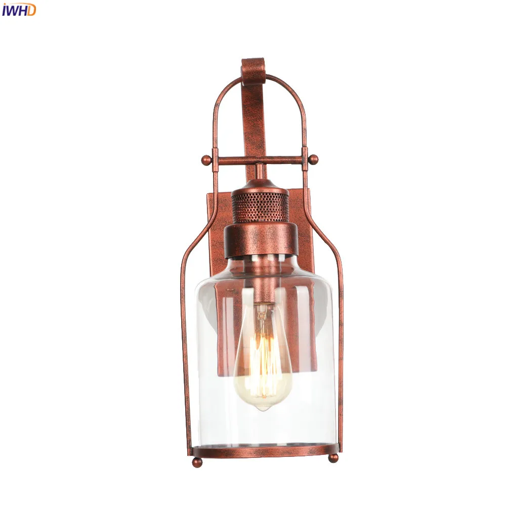 Настенный светильник IWHD Wandlamp античный винтажный для прихожей крыльца лестницы