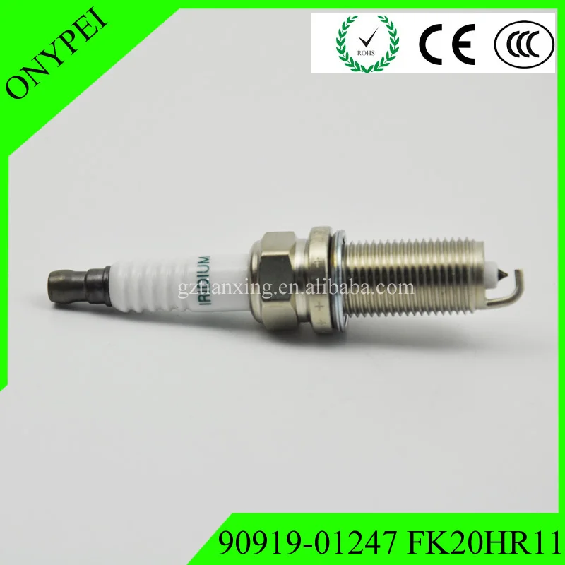 Высокое качество 90919-01247 FK20HR-11 свечи зажигания для Toyota Camry RAV4 Lexus ES350 RX350 3.5L FK20HR11 90919 01247 9091901247