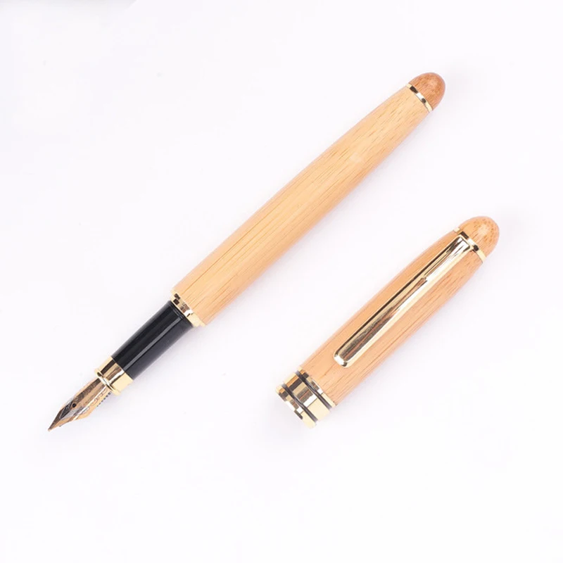 Fountain Pen No Box Классический дизайн, Luoshi, брендовая деревянная авторучка, офисная, для руководителя, чернила, подарок, деловая ручка, купить 2 ручки, отправить подарок - Цвет: Fountain Pen No Box