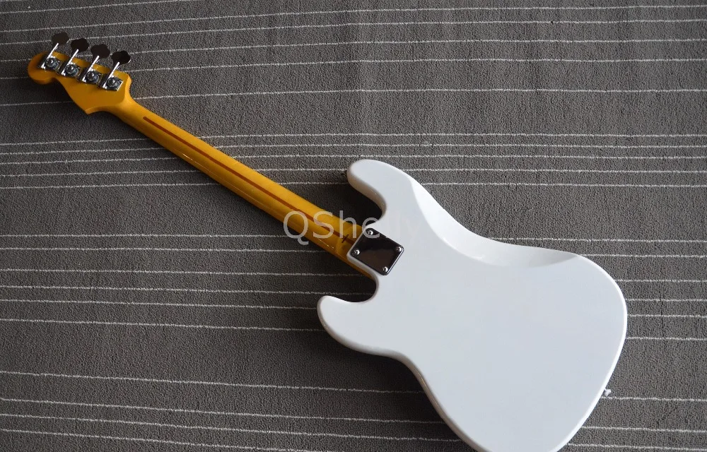 Высококачественный QShelly custom 4 струны p bass винтажный кленовый шейный