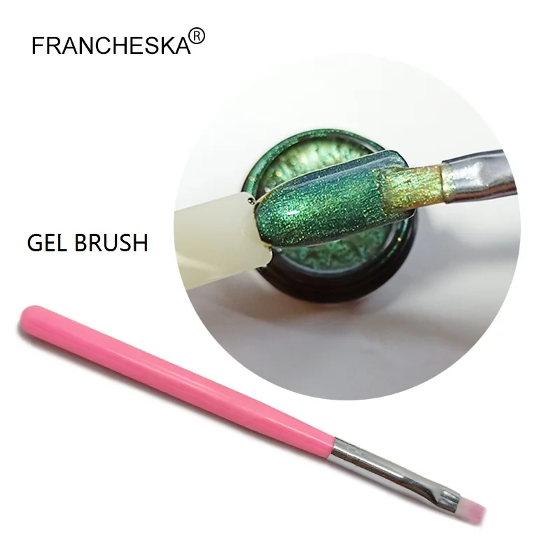 Nail Brush Francheska креативный рисунок проволоки ногтей гель точка к линии живопись гель лак вытягивание паук ногтей художественный Гель-лак для ногтей - Цвет: Nail Brush