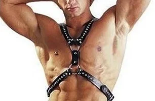 Мужские Мягкие клепки кожа грудь х жгут топ гей мачо шоу фэнтези ролевые игры
