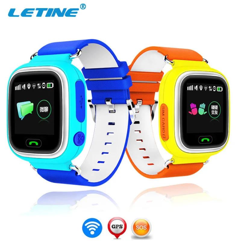 Детские Смарт часы Letine Q90 Android 2017 детские с GPS трекером Sim картой и функцией