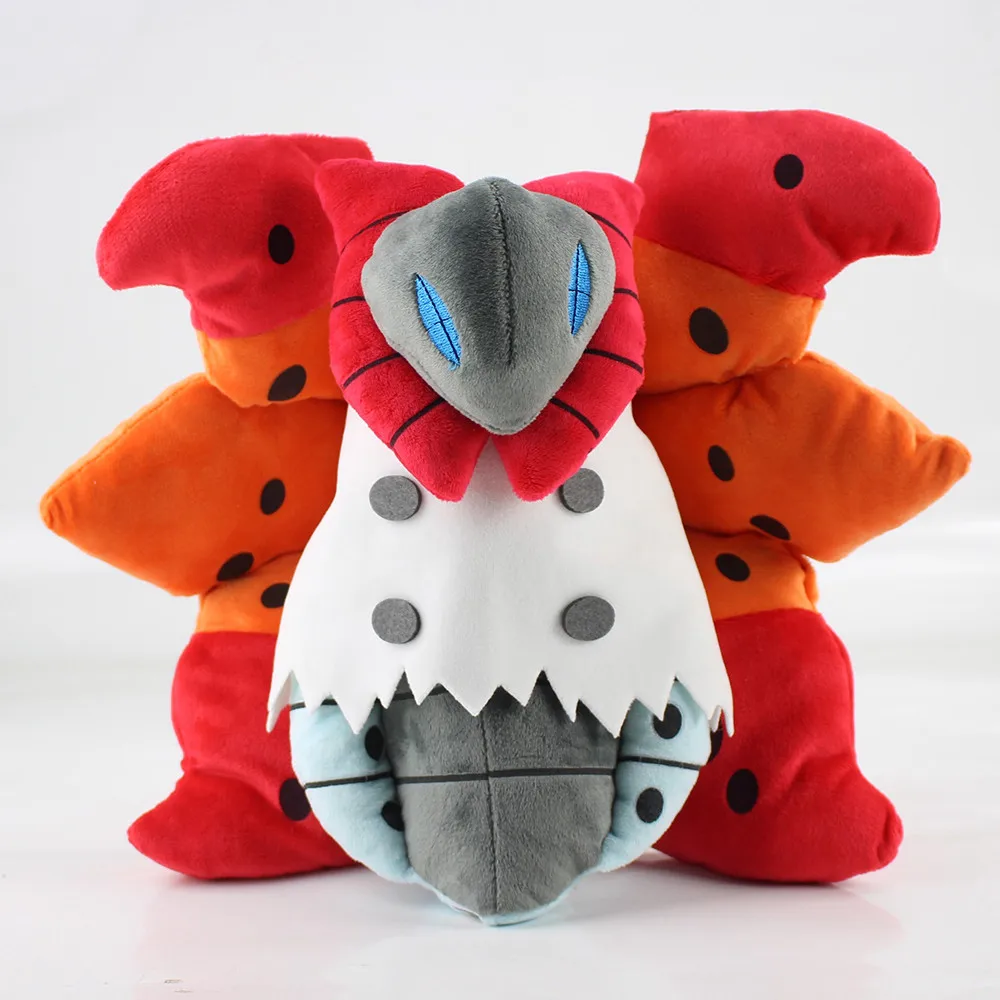 25cm Volcarona Bounsweet Pyukumuku Komala Volcarona Mega Salamence Garchomp, плюшевая кукла-игрушка в форме тифлора - Цвет: 25cm Volcarona