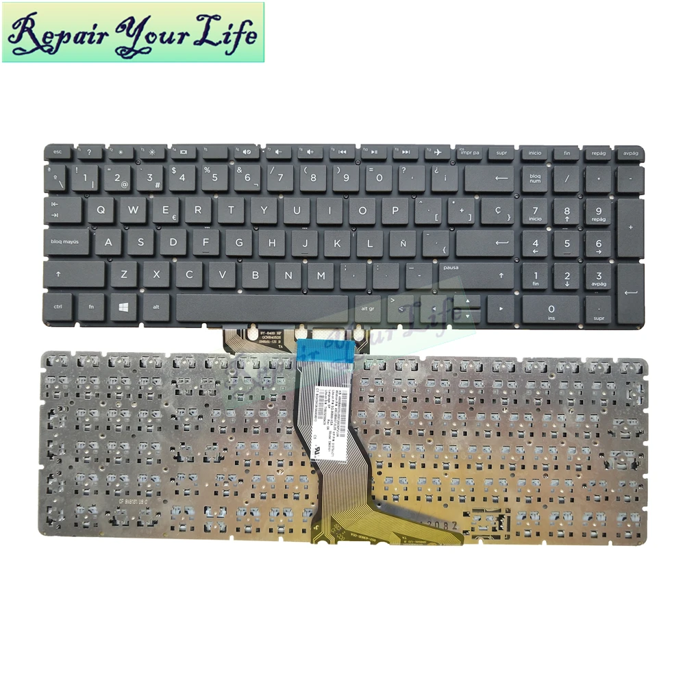 Ноутбук с испанской клавиатурой для hp 250 G6 с клавиатурой 15-BP 15-BP015 15-BS 15-BW 919794-071 для ENVY X360 15M SP