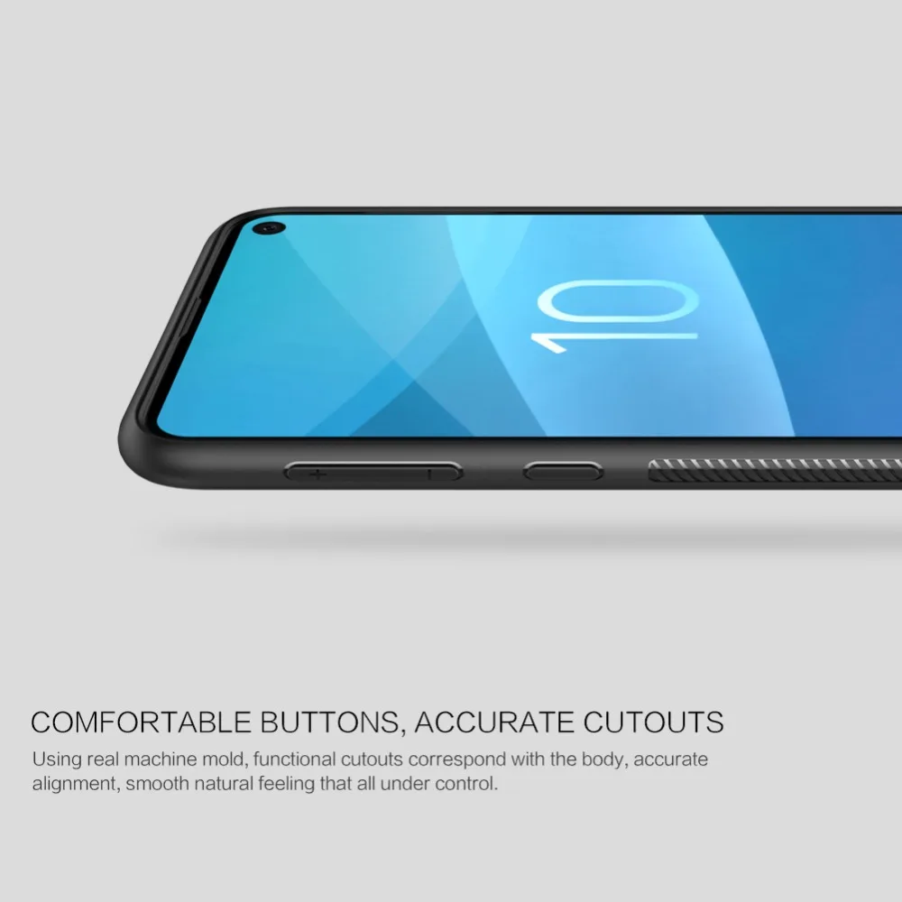 Для samsung Galaxy S10E Nillkin жесткая задняя крышка из синтетического волокна S10 E Роскошный тонкий чехол для телефона для samsung S10E Nilkin чехол