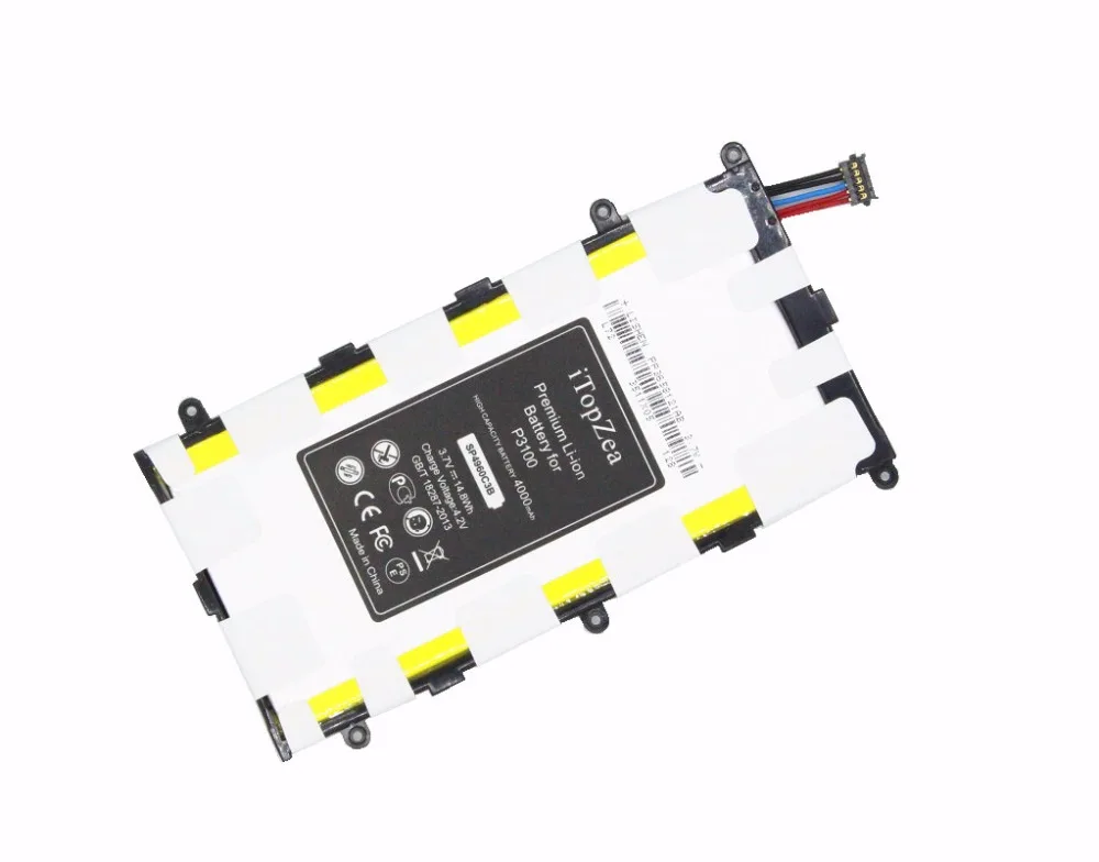 ITopZea 2x4000 мА/ч SP4960C3B запасная батарея для Samsung galaxy Tab Tablet 2 7 0 P6200 P3100 P3110 P3113 GT P3113|battery for