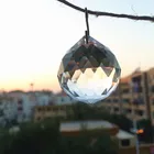 Гарантированно прозрачные хрустальные граненые шары для свадебного домашнего украшения торта Топпер 30 мм, 80 шт.лот лучшие продажи