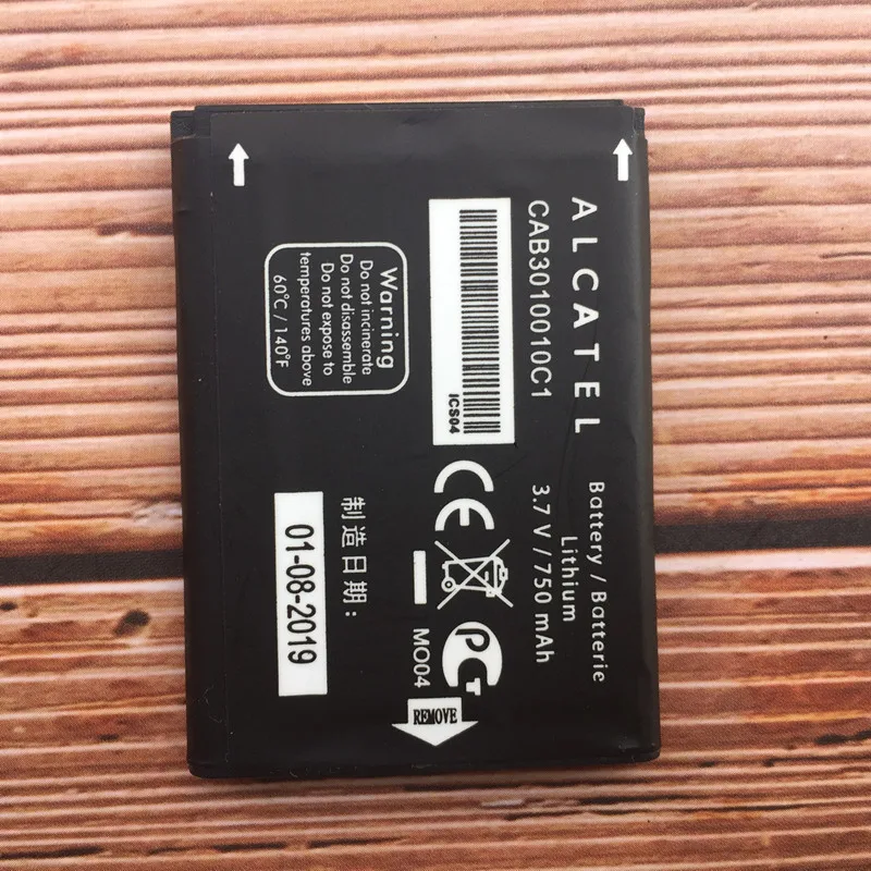 750 мАч CAB3010010C1 CAB0400000C1 батарея для ALCATEL One Touch 103 103A 105 105A OT 2012D CAB30M0000C1 CAB2170000C1